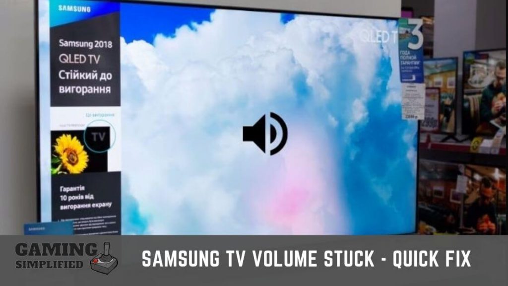 Samsung TV Volume Stuck FIXED