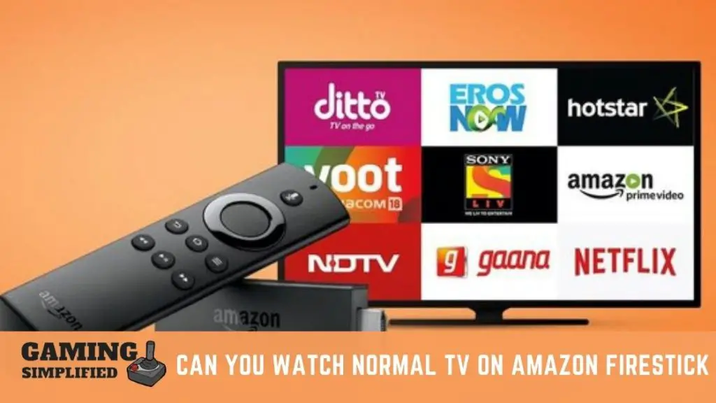 watch normal tv on amazon fire stick
