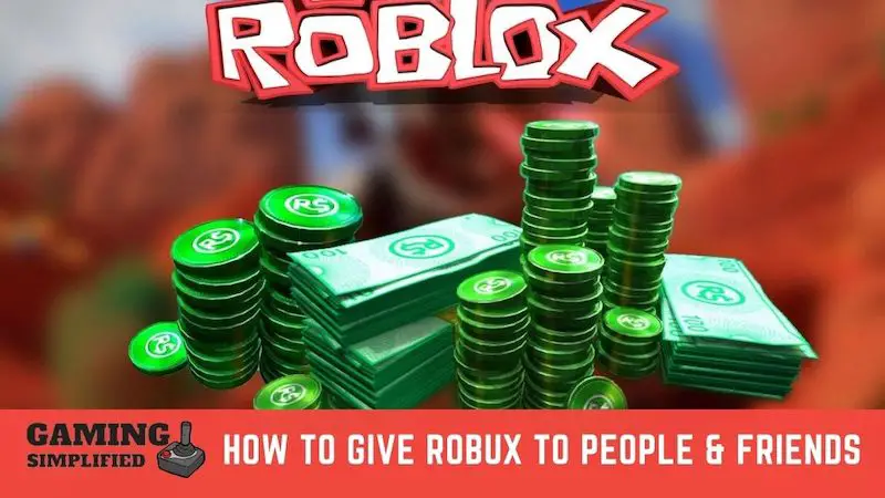 Give Robux to People