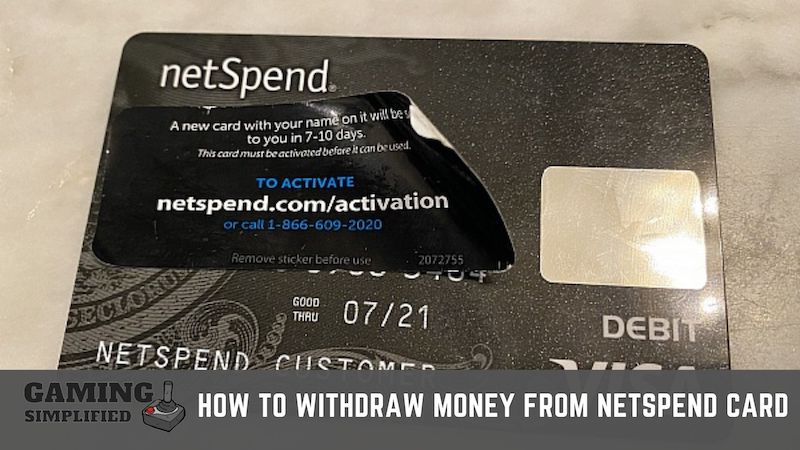 withdraw money from netspend card