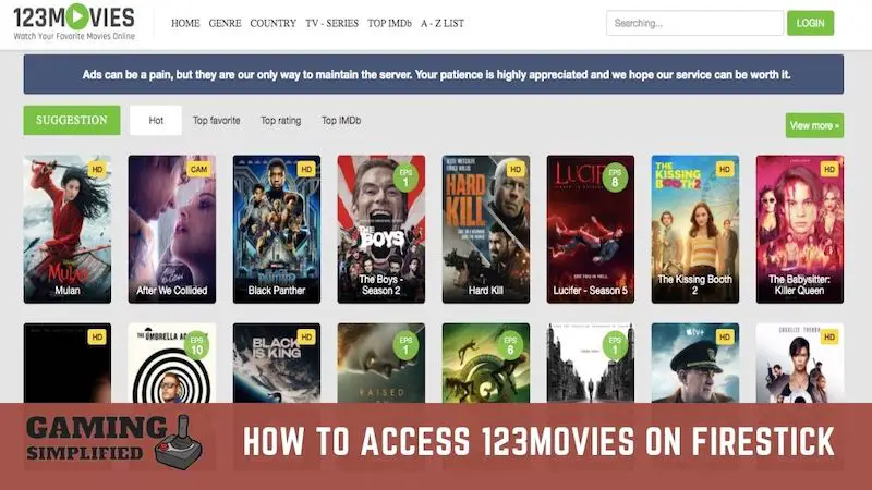 How To Access 123movies On Firestick In 2022 Quick Guide 5945